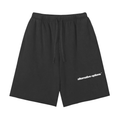 Snow Washed Raw Hem Shorts