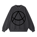 Snow Washed Oversized Sweatshirt