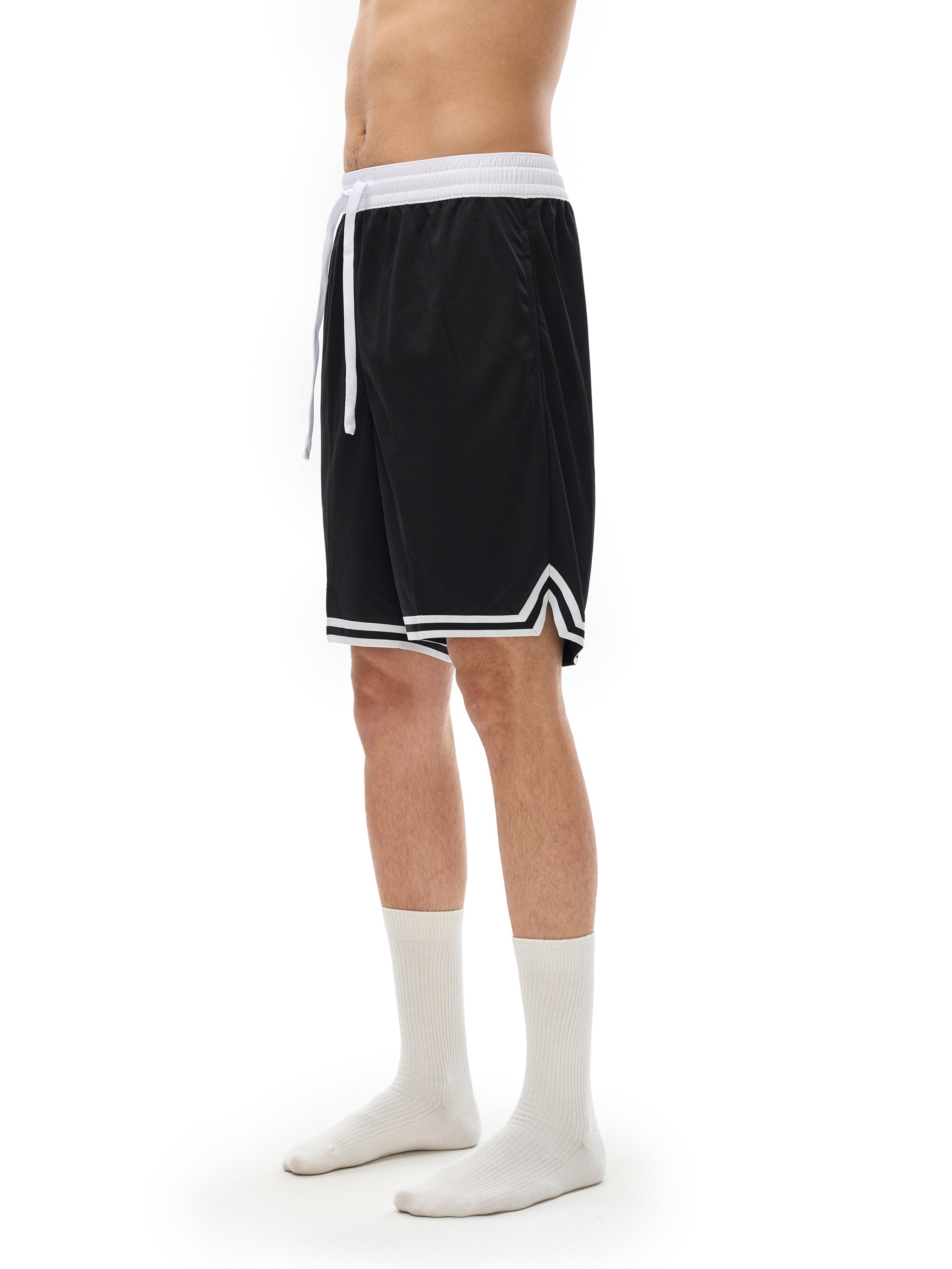 Classic Stripe Trim Basketball Shorts – Alternative Options™